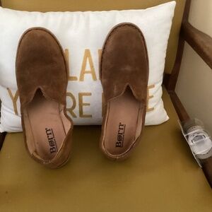 Born Womens Teresa BR0033426 Brown Hand Crafted Slip On Comfort Loafer Shoe 10